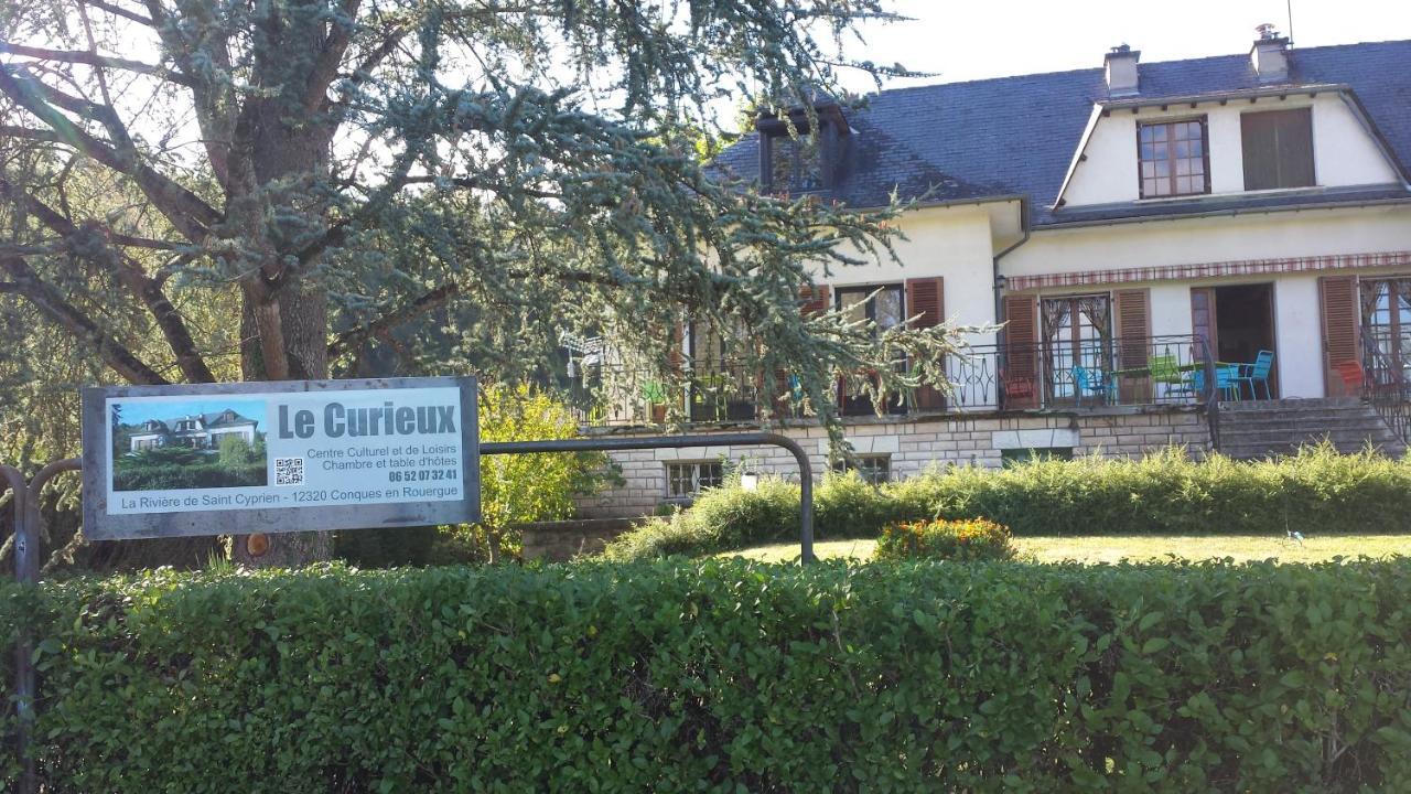 Le Curieux De Conques Bed & Breakfast Saint-Cyprien-sur-Dourdou Exterior photo